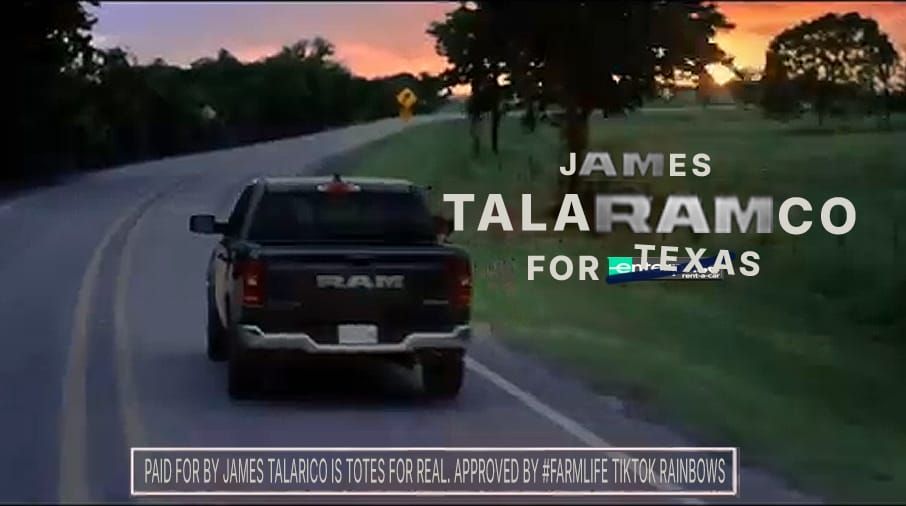 So Why DID James Talarico Use a Stunt Truck in Sad Ad Ploy?