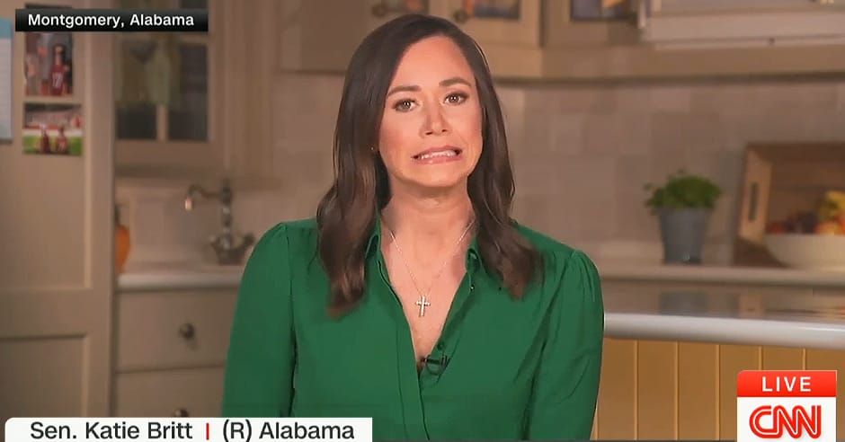 Awkward! Katie Britt Erases Moms With 'Birthing Person' Press Release ... Then Condemns Erasing Moms