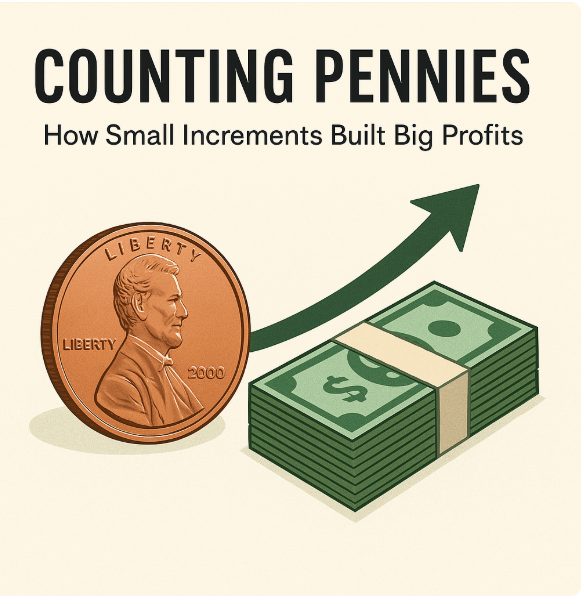 Counting Pennies: How Small Increments Built Big Profits