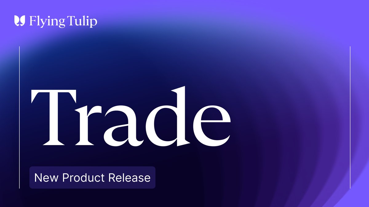Introducing Trade: Flying Tulip's trading engine and price source