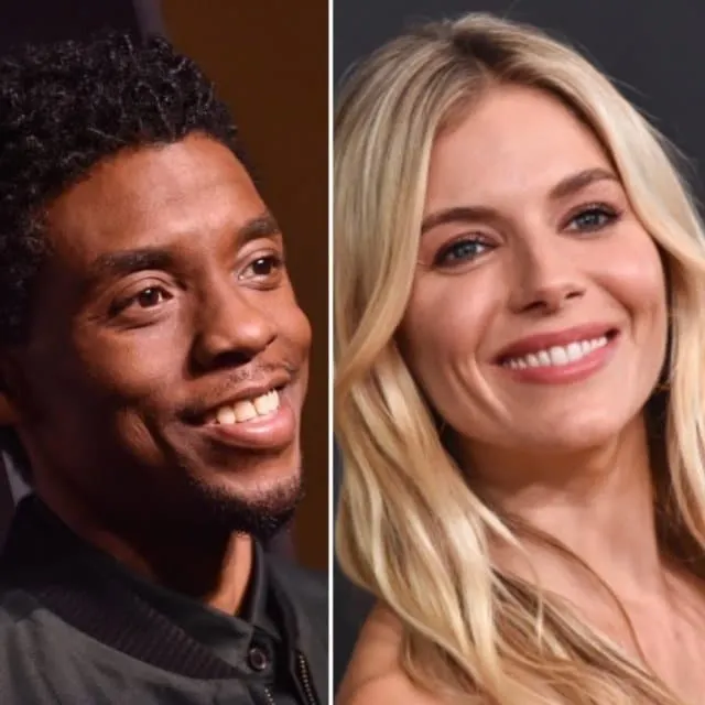 Chadwick Boseman and Sienna Miller (Photos: DFree/Shutterstock.com)