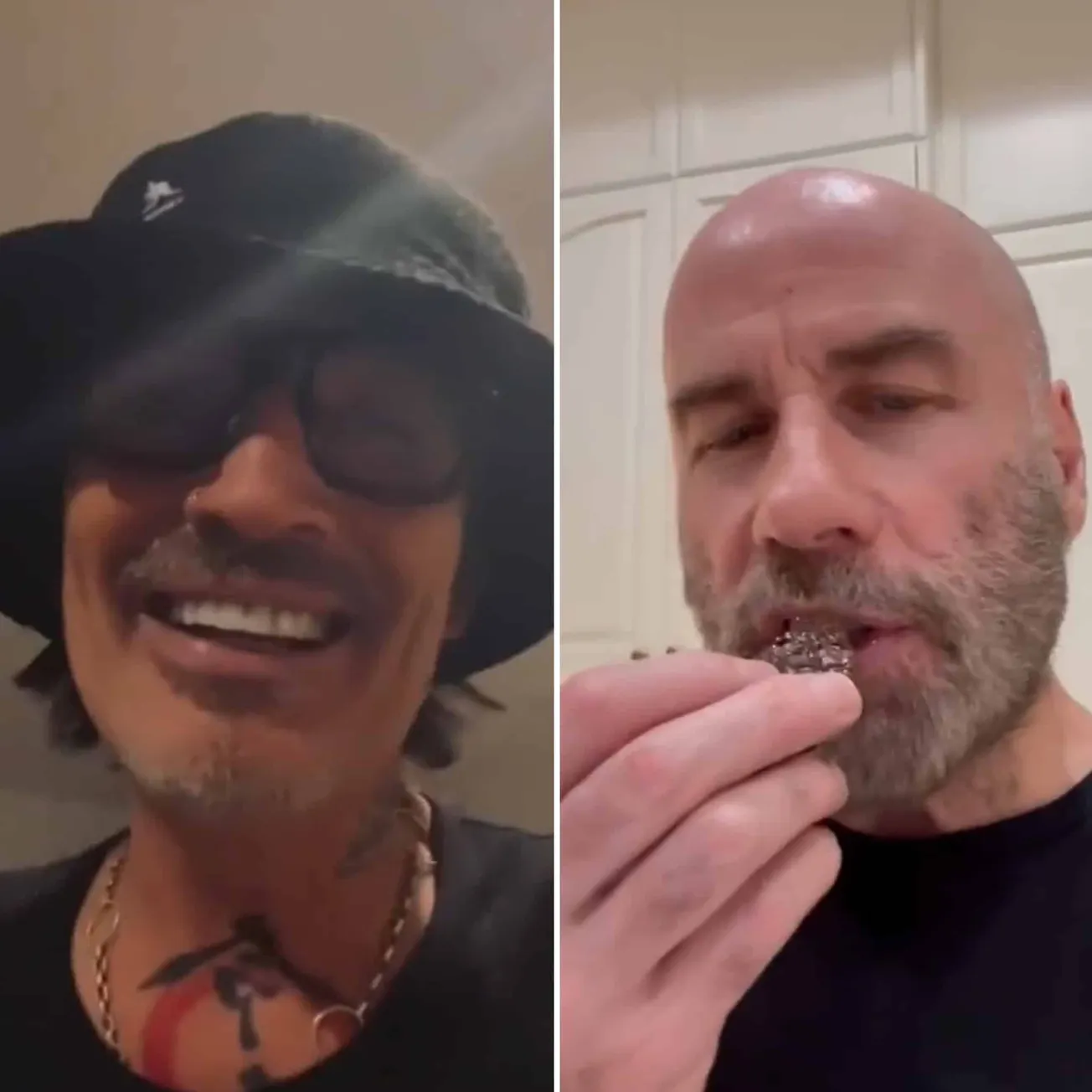 Tommy Lee & John Travolta Baking Cookies Is The Wholesome Content We Didn't Know We Needed