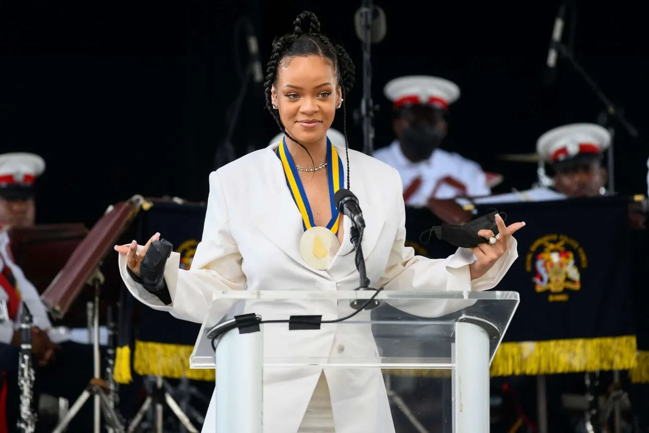 Rihanna Celebrates Her First National Heroes Day... as a National Hero!