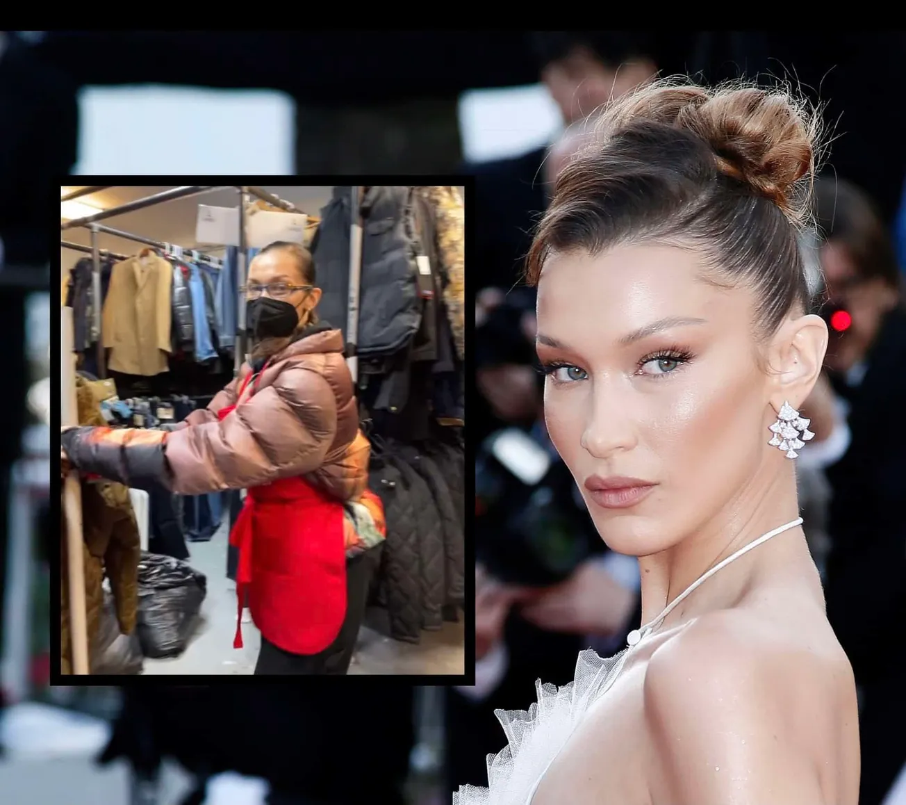 Bella Hadid is Hosting a "Coat Drive" to Keep More Than 25,000 People Warm Through Winter