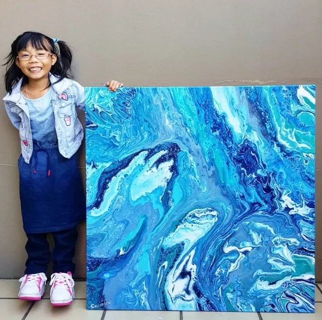 Cassie Swirls: The 6-Year-Old Painting a Better World