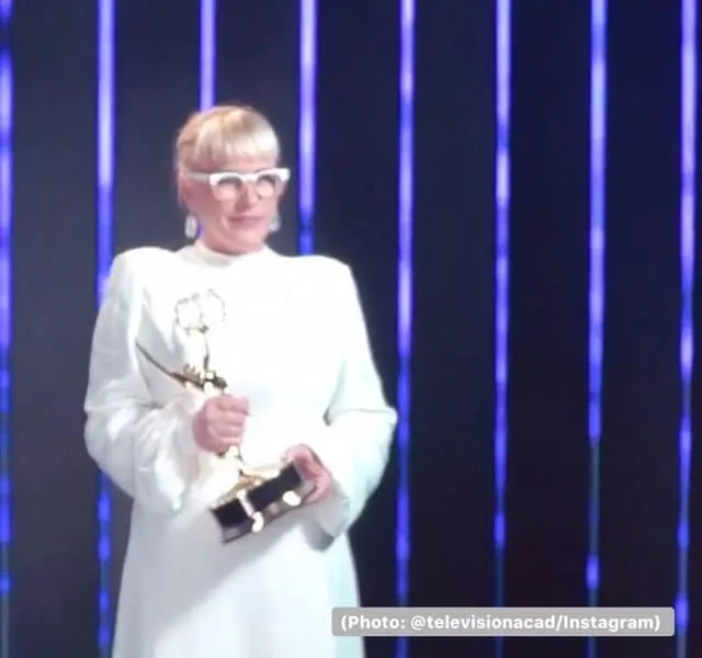 Patricia Arquette wins an Emmy for her role in 'The Act' and speaks up about transgender rights. (Photo: @televisionacad/Inst