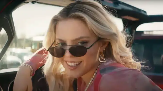 Renee Rapp as Regina George in a still from the 'Mean Girls' trailer.
