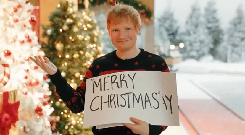 Elton John & Ed Sheeran Channel "Love Actually" in New Christmas Song Raising Funds for Charity