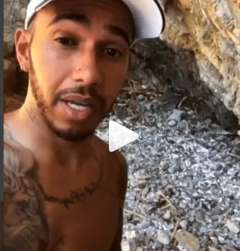 Lewis Hamilton: "Please Don't Buy Plastic"