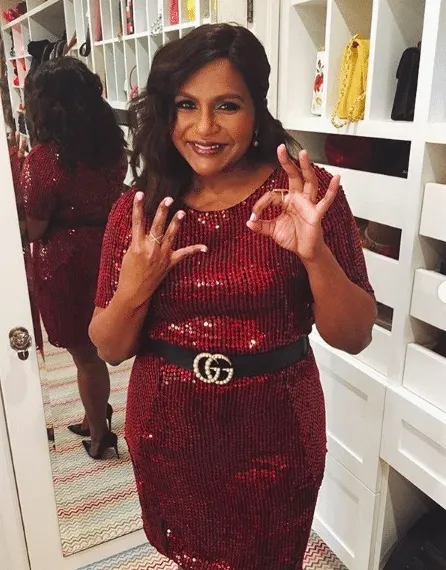 Mindy Kaling celebrates her 40th (Pic: @mindykaling/Instagram)