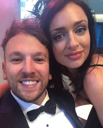 Dylan Alcott and Chantelle Otten at the Logies 2019