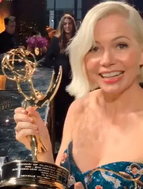 Michelle Williams speaks up about equal pay after winning 2019 Emmy for her role in Fosse/Verdon (Photo: @busyphilipps/Instag