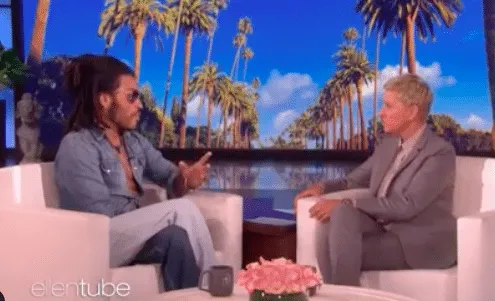Lenny Kravitz appears on The Ellen Show to discuss how hes helping rebuild the Bahamas