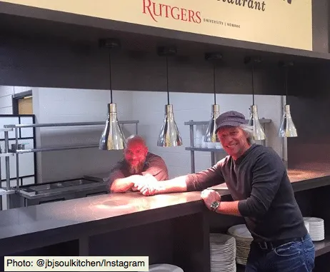 Jon Bon Jovi opens new Soul Kitchen at Rutgers University-Newark (Photo: @jbjsoulkitchen/Instagram)
