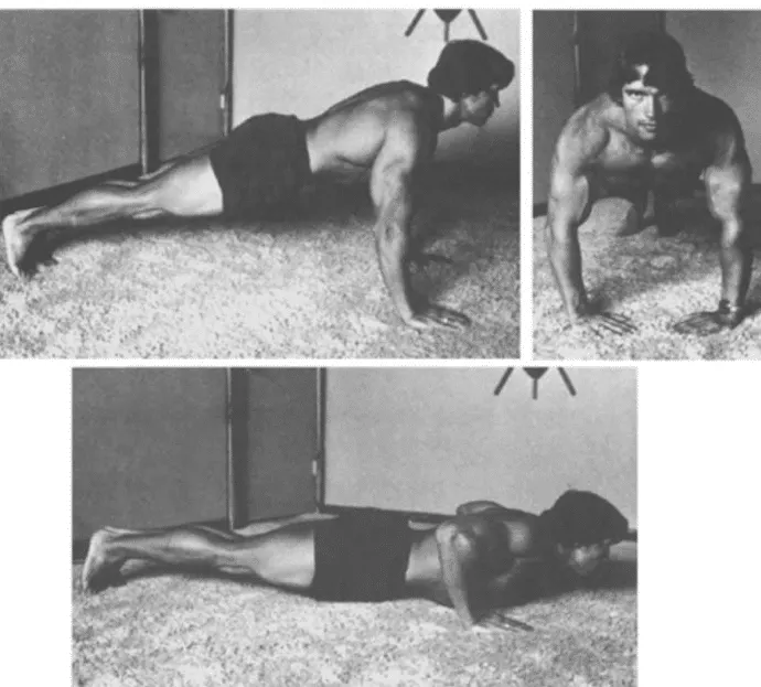 Arnold Schwarzenegger shares old home workout (Photos via @schwarzenegger/Facebook)