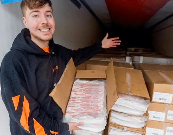 Jimmy Donaldson, aka Mr Beast. Photo: @mrbeast/Instagram