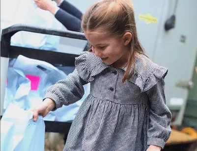 Princess Charlotte Helps Deliver Food Packages to Isolated Pensioners Ahead of 5th Birthday