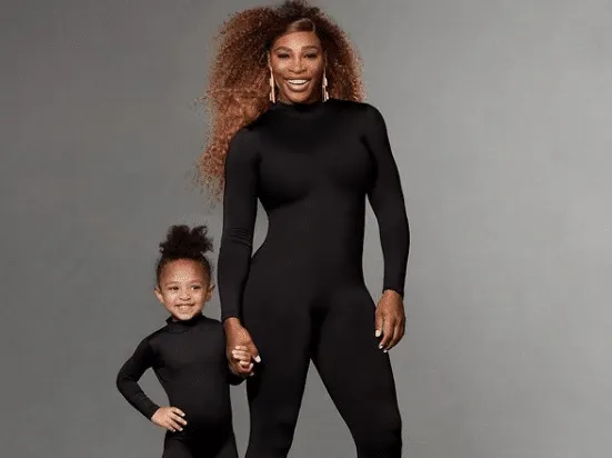 Serena Williams Did a Mummy-Daughter Fashion Shoot with Olympia