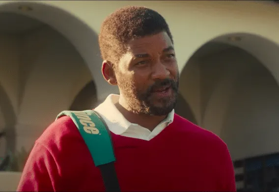 Will Smith as Richard Williams in the new trailer "King Richard" from Warner Bros.