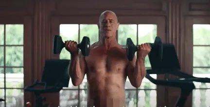 Chris Meloni Stars in Cheeky Peloton Ad for #NationalNudeDay