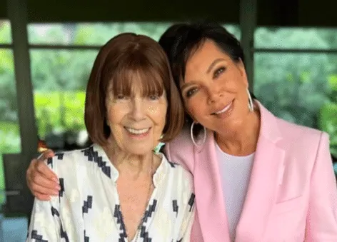 Mary Jo "MJ" Shannon with Kris Jenner, smiling together