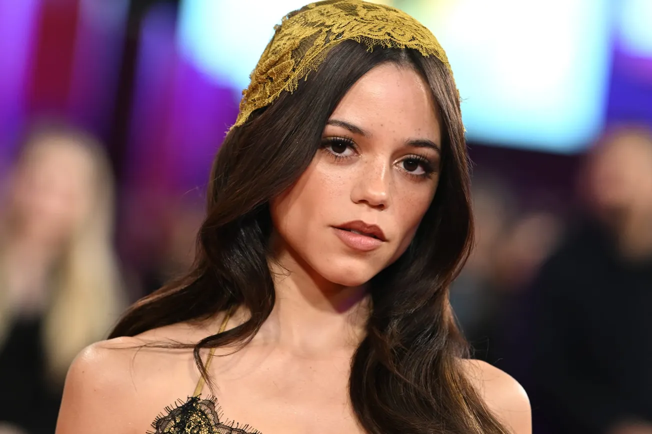 Jenna Ortega attends the BFI London Film Festival Gala Screening of Lara and the Sun at the Royal Festival Hall on October 15, 2026 in London, England.