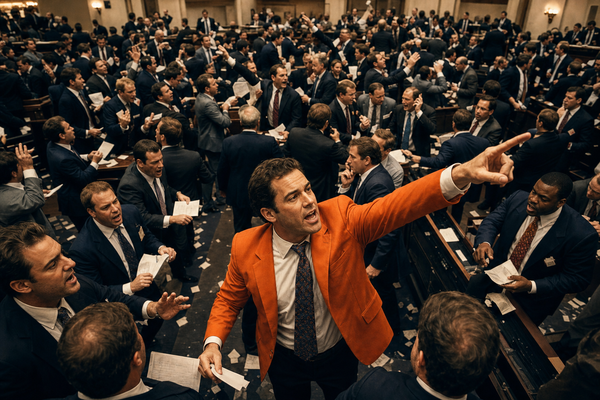 $44.8 พันล้านในเดือนเดียว — ตลาดทำนายกลายเป็น Wall Street
