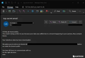 Klue Breach Cascades Into Salesforce: 'Icarus' Crew Hits Huntress, Recorded Future and Others