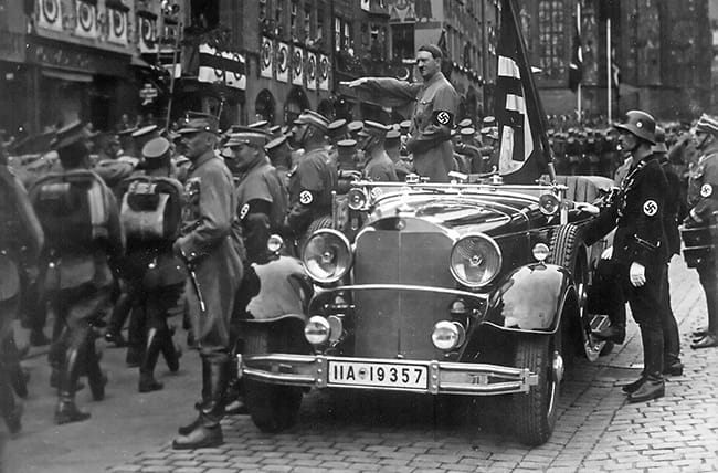 S.A. Parade in Nuremberg in 1935