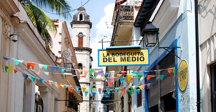 The favorite place in Las Habanas (Cuba), a country of deep Spanish tradition and culture