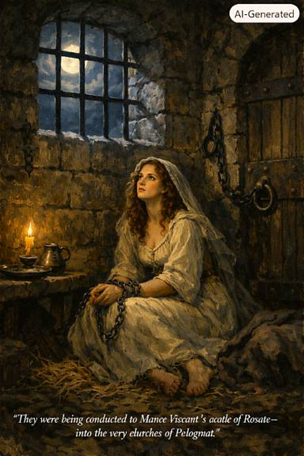 Beatrice, she was abducted by Pelagrua for Marco's order