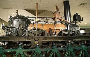 A British-made "iron horse"