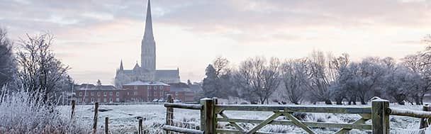 Today we contemplate the majestic Salisbury Cathedral