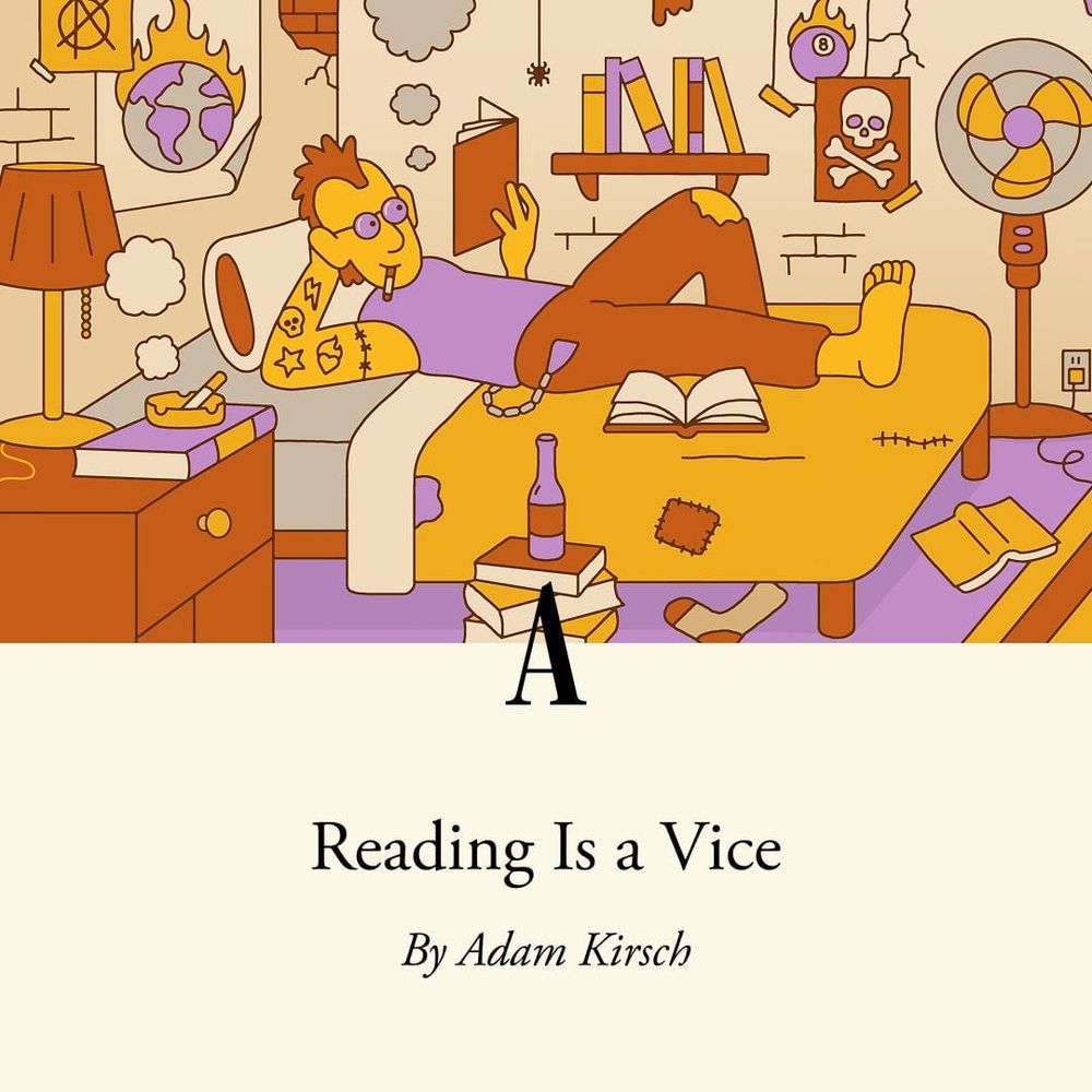 Reading Is a Vice - Leer es un vicio - Leggere è un vizio