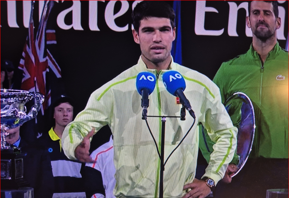 Carlo Alcaraz, de 22 años, de Murcia, ganó por tercera vez consecutiva un–Grand Slam