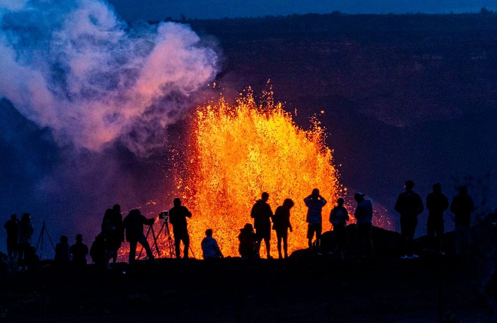 Scenes from the wide variety of volcanic activity on Earth over the past year 