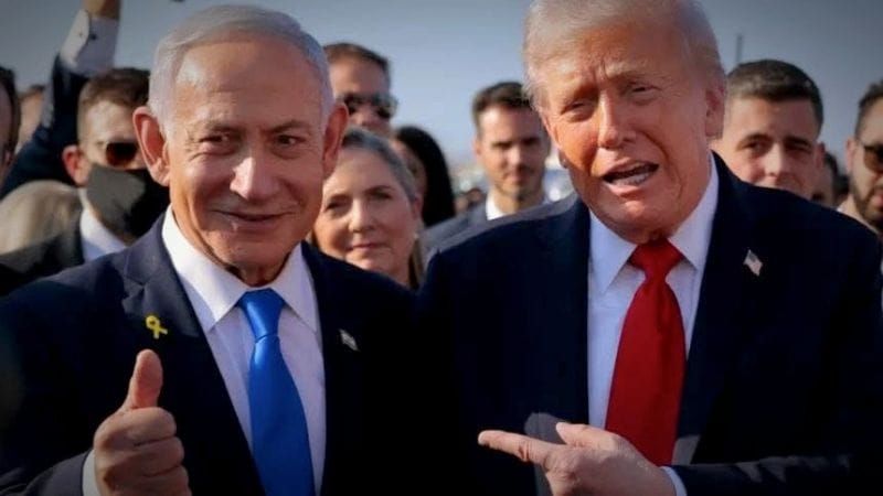 Trump & Netanyahu "God makes them, then pairs them"