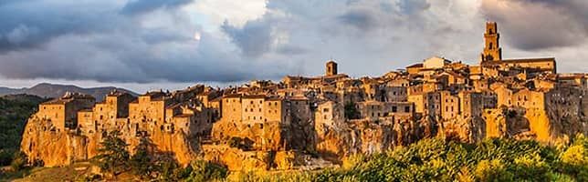 Pitigliano, Toscana, Italia