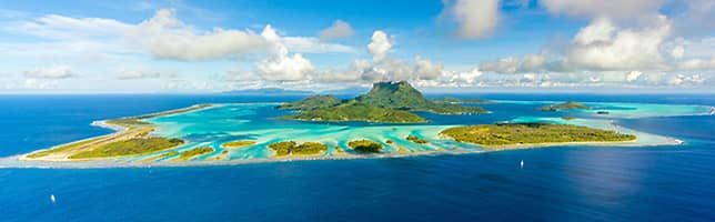 Bora Bora, en la Polinesia Francesa