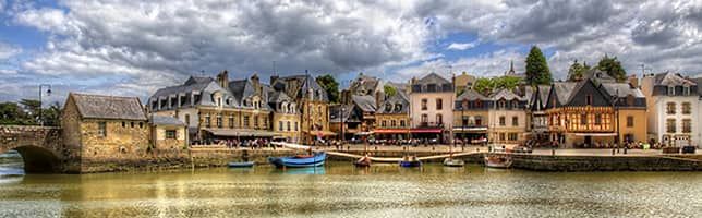 Port of Saint-Goustan, Auray, Brittany, France