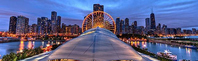 Navy Dock, Chicago, Illinois, USA