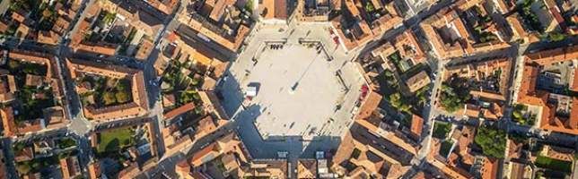 Palmanova, a fortress city in Friuli-Venezia Giulia, Italy