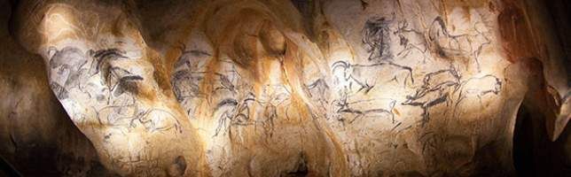 Reproduction of the Chauvet cave, Vallon-Pont-d'Arc, France