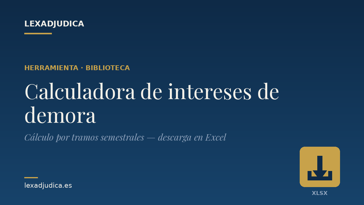 Calculadora intereses de demora pago administración