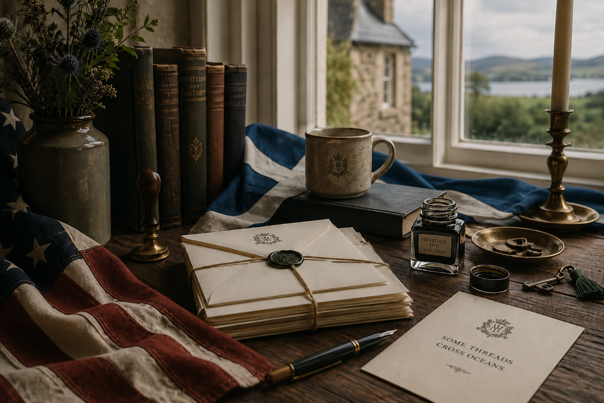 A private correspondence club for Americans and Scots