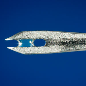 About The Bifurcated Needle