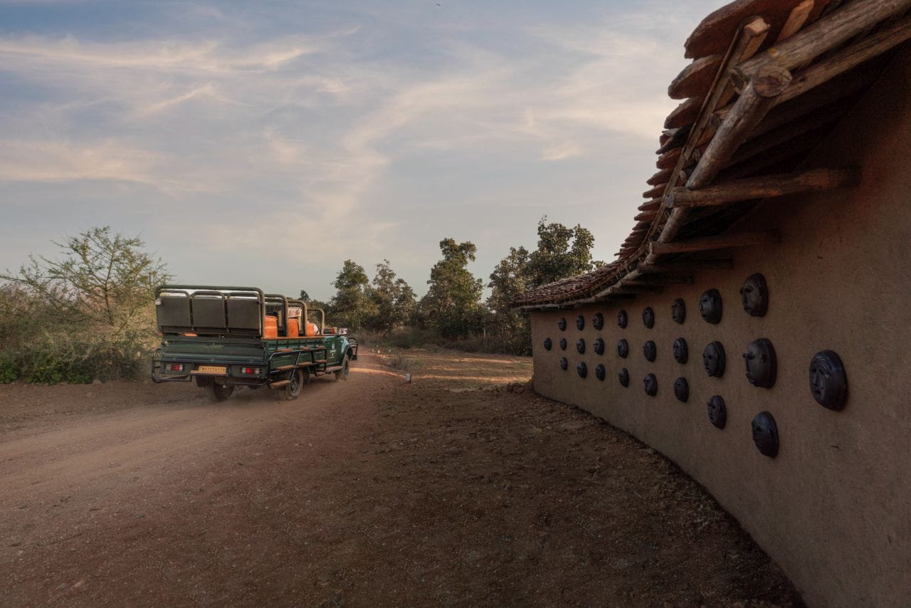 Safari bio-lodge innovation at Kanha, India with venture design and development by NYUCT Design Labs