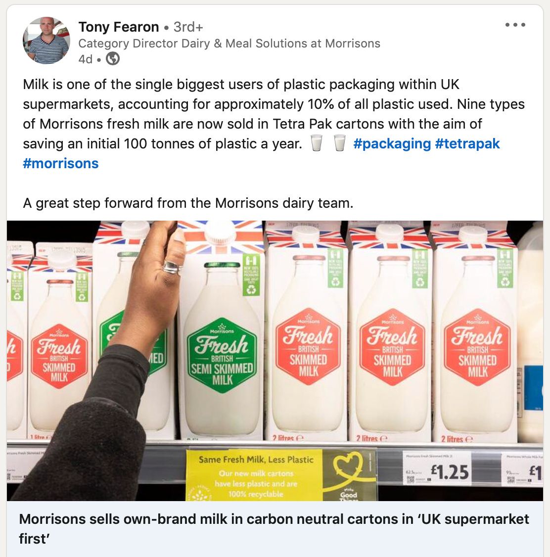 Is going plastic-free the right move for Morrisons?