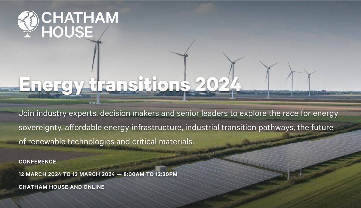 Coming up this week, URGE has helped organise a roundtable on behavioural change during the Energy Transitions 2024 event at Chatham House.