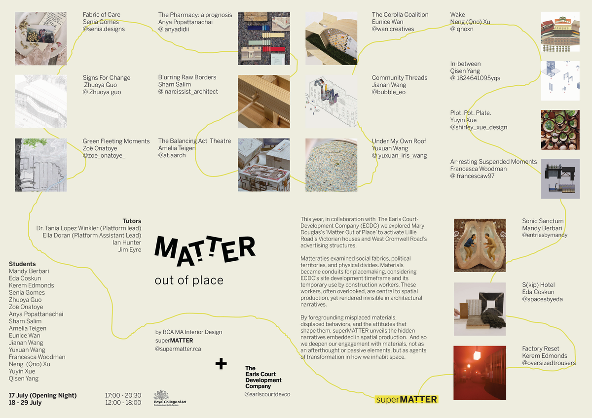 Now showing: superMATTER and THIRST: In Search of Freshwater